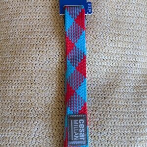 Red and Blue Dog Collar
